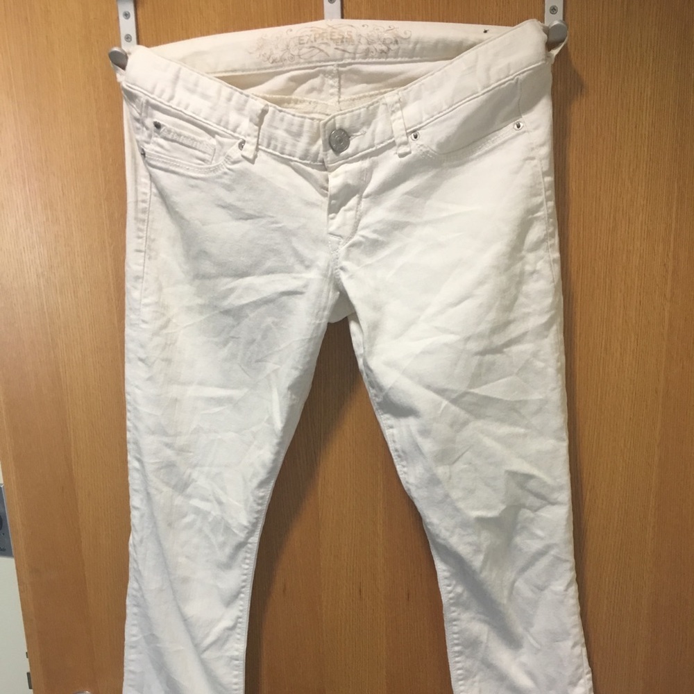 Express White Jeans